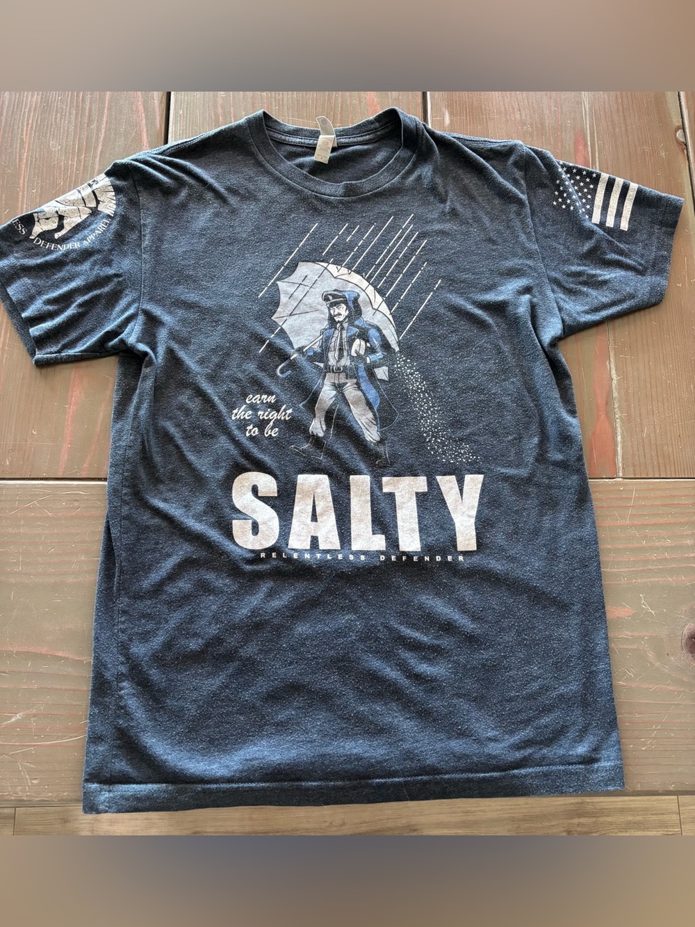 Salty Cop T-shirt small